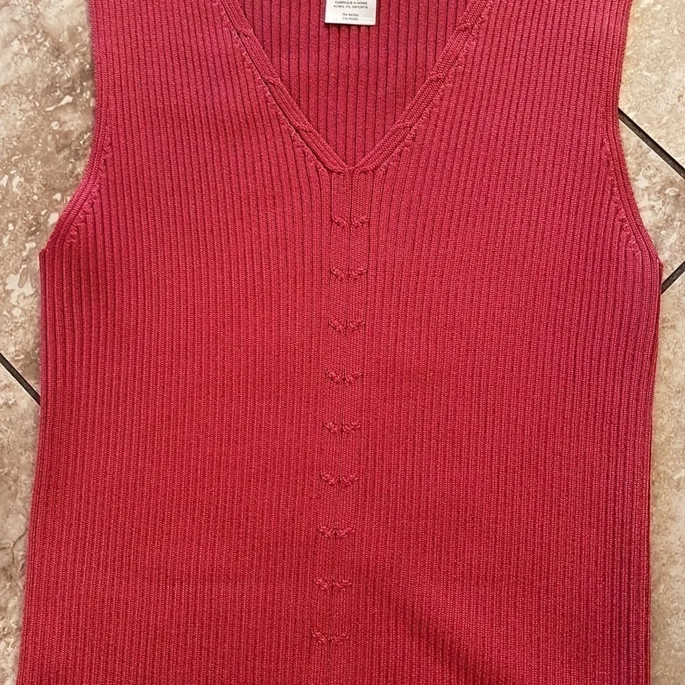 JONES New York, burnt orange tank top - Picture 7 of 11